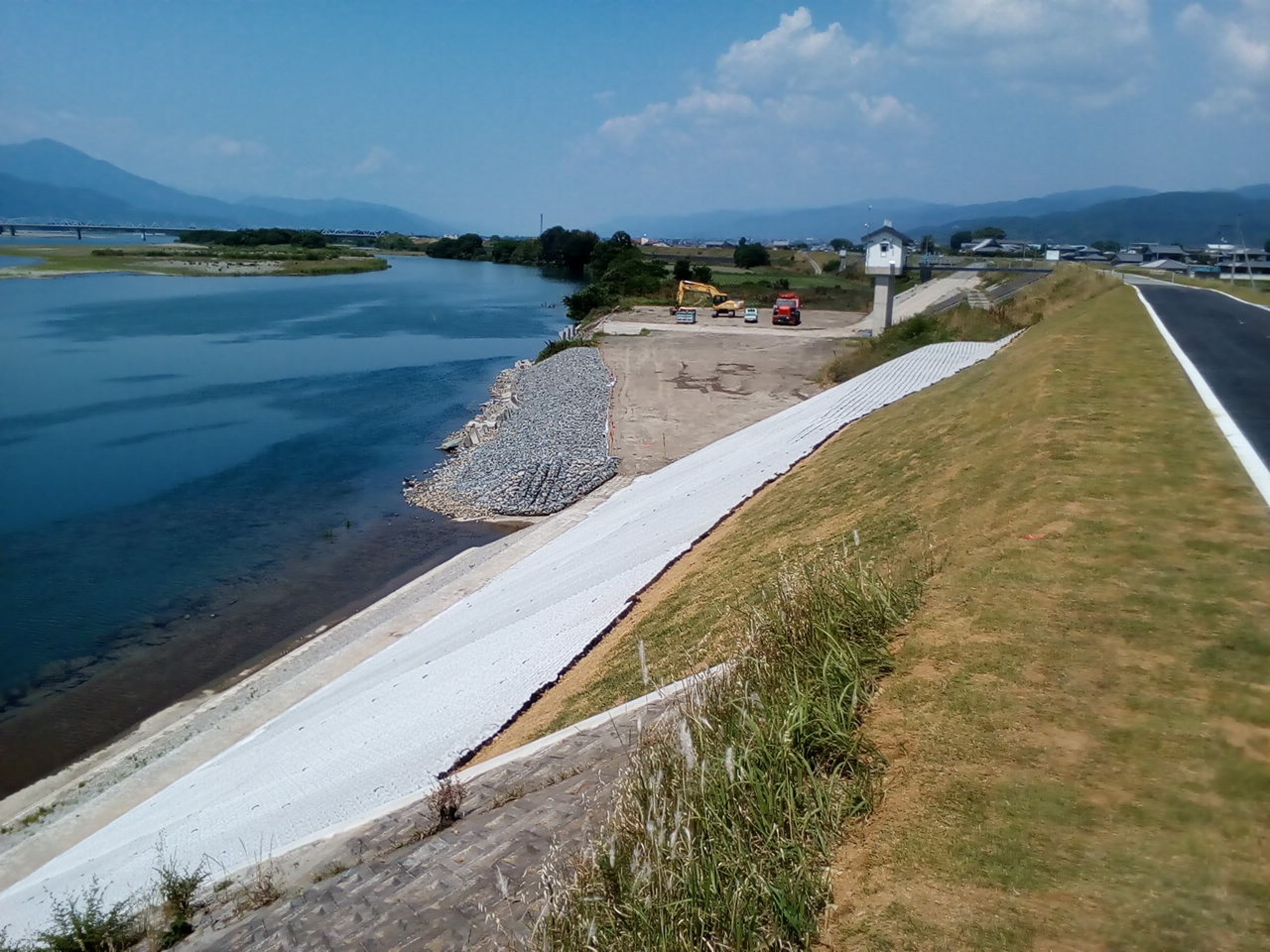 吉野川下流域農地防災事業　板名用水柿島樋門撤去工事